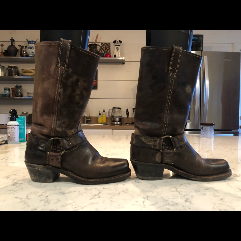 Frye Harness Boots